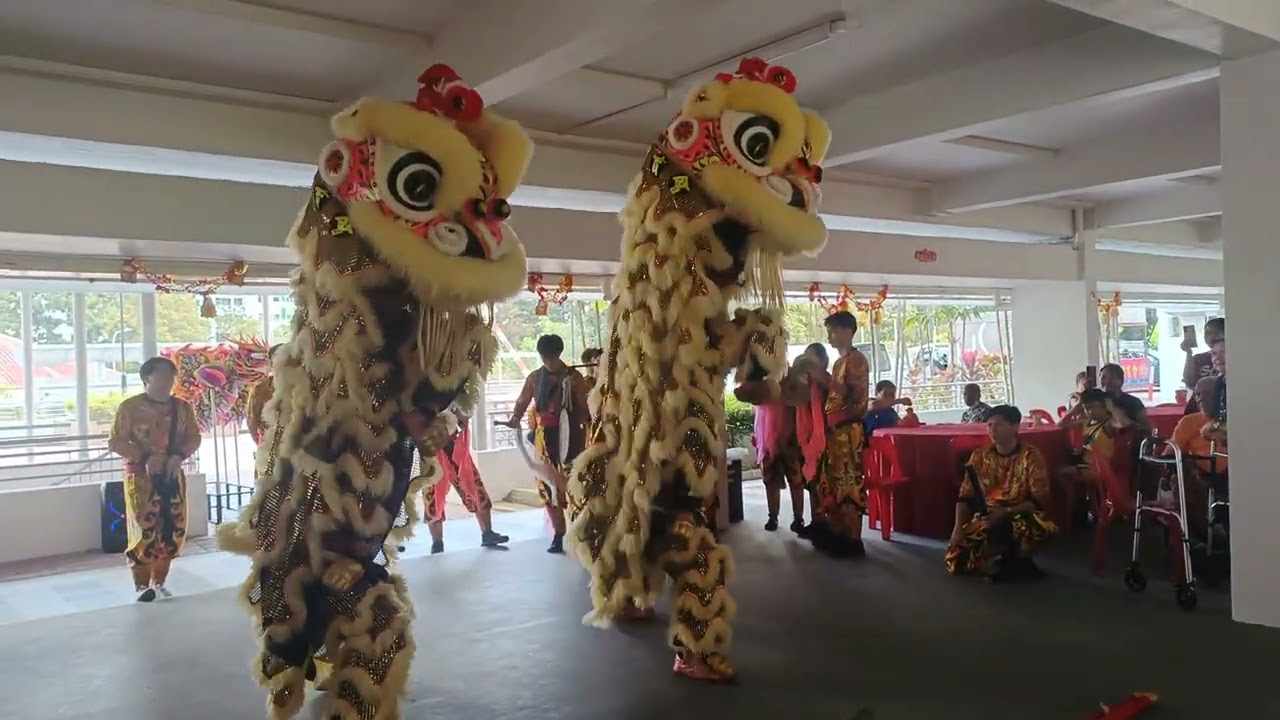 Lion dance 2026 @ marsiling road 