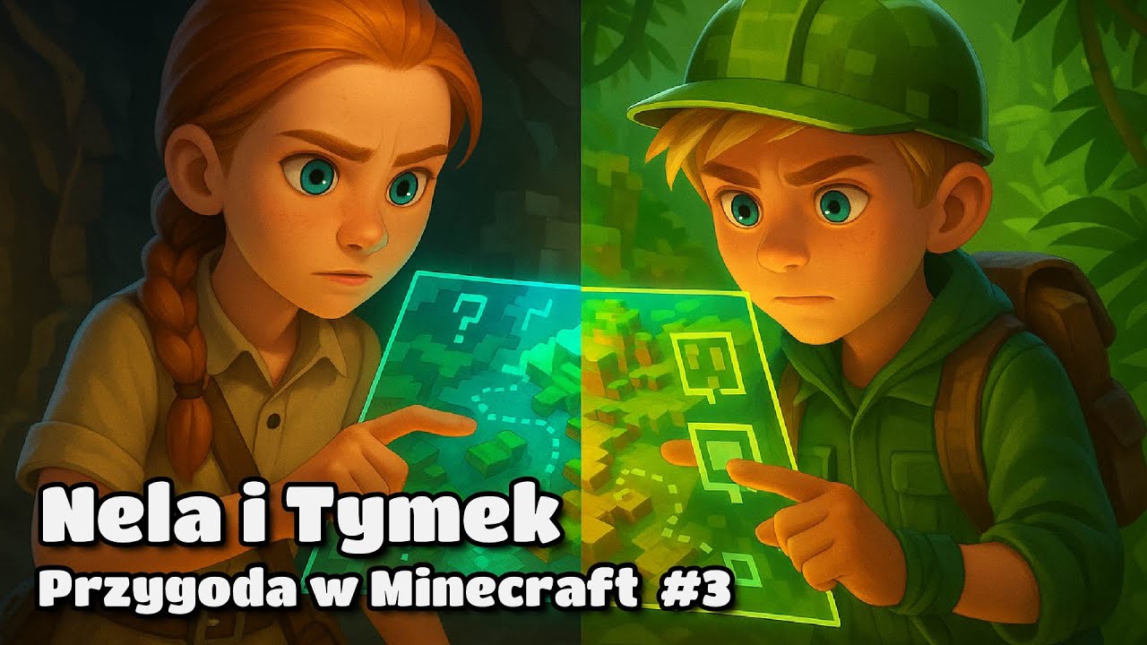 🗺️⛏️ Nela i Tymek: Przygoda w Minecraft 3 - Audiobook - Bajkolandia ⛏️🗺️
