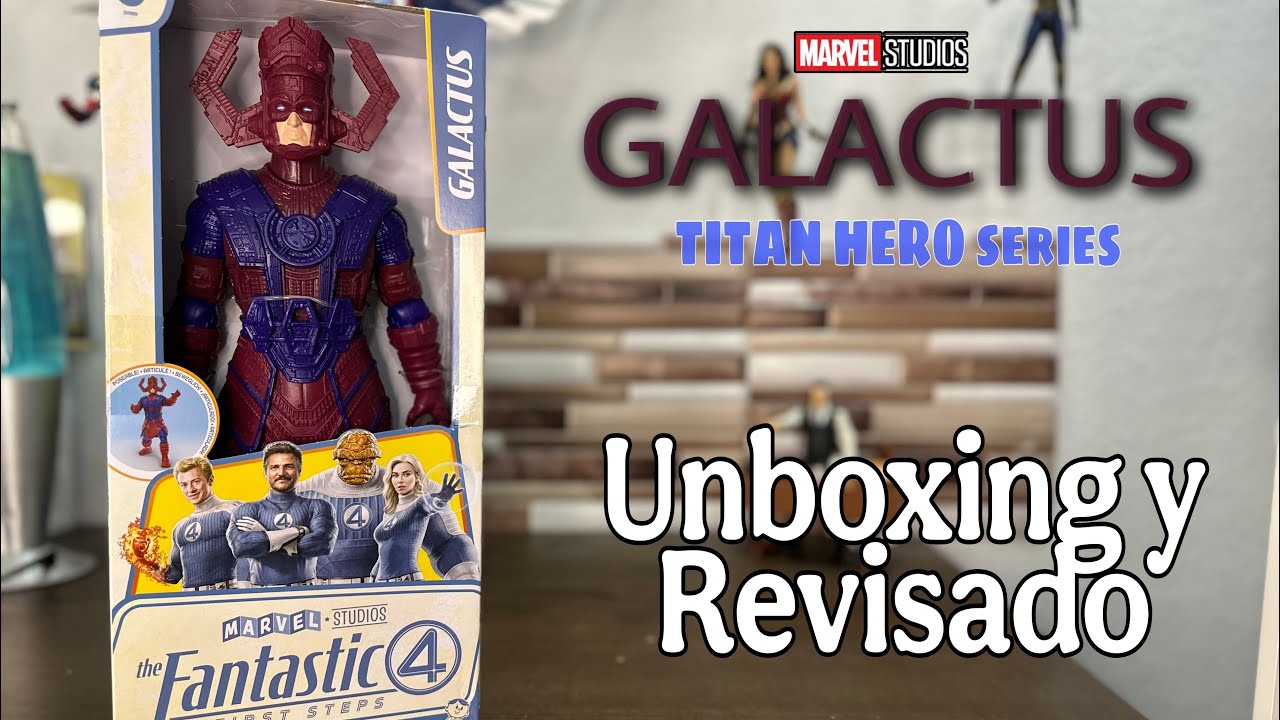 Figura de “Galactus” TITÁN HERO SERIES | Unboxing y Revisado | 