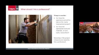 Hiring a Licensed Contractor Webinar