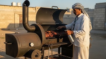 Building a Steampunk Submarine Metal & Concrete Smoker