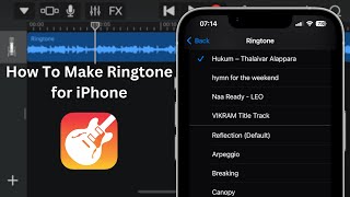 How To Make Ringtone for iPhone using GarageBand in 2 Minutes screenshot 4