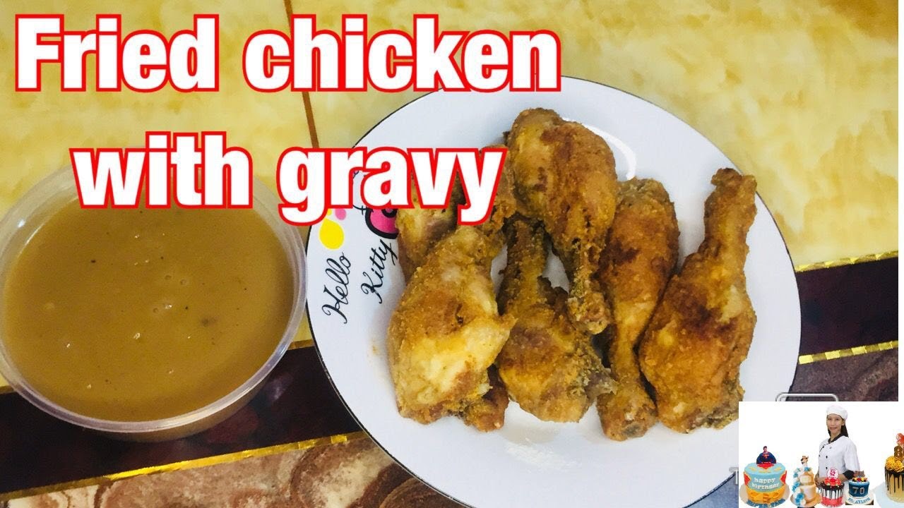 FRIED CHICKEN + GRAVY RECIPE ALA JOLLIBEE YouTube