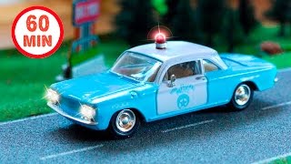 Das Blaue Polizeiauto - Lehrreicher Zeichentrickfilm deutsch - Cartoon für Kinder