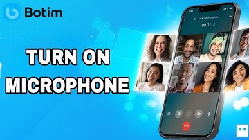 How To Turn On Microphone On Botim App
