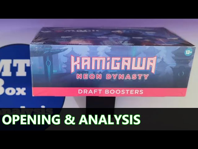 mtg neon dynasty draft booster box Kamigawa Pack Draft Boosters are the backbone of Magic Magic: The Gathering NEO Kamigawa: