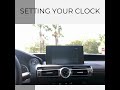 How To Set The Clock In Your Lexus