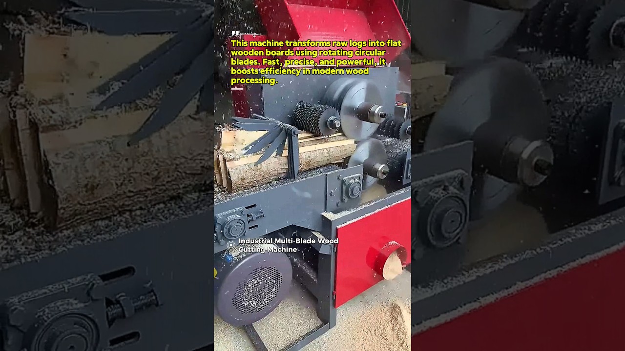 Industrial Wood Cutting Machine 