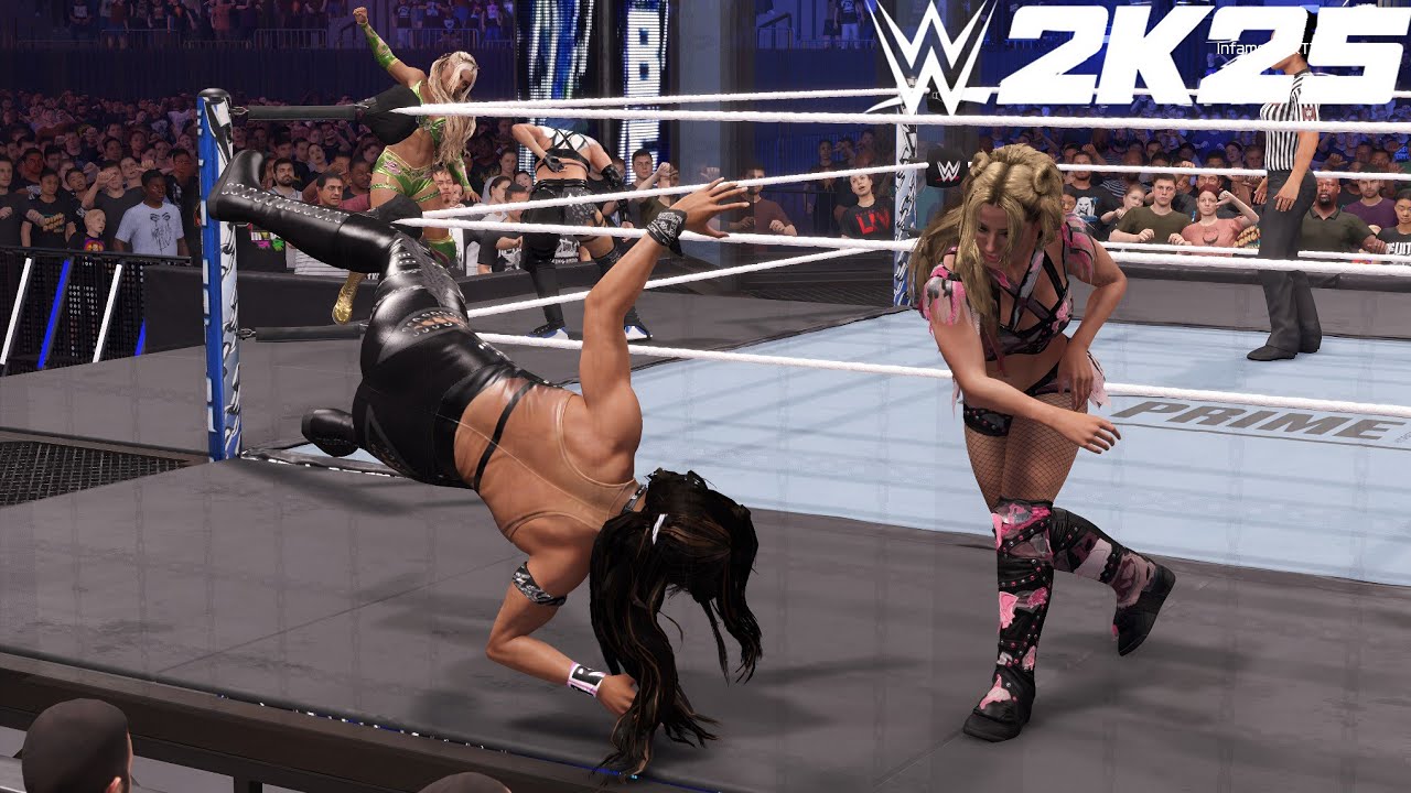 WOMENS ELIMINATION CHAMBER MATCH WWE 2K25