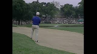 Tom Watson miraculous fairway trap shot #9 on Sunday
