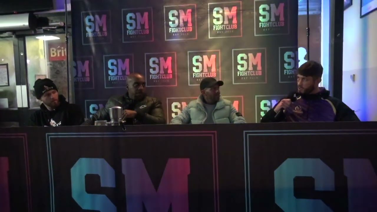 SM Fightclub Press Conference Alex Brunnen Vs James Bozarth