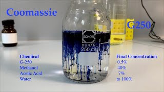 Detalles How to make coomassie brilliant blue dye for SDS staining (G 250) Actualización