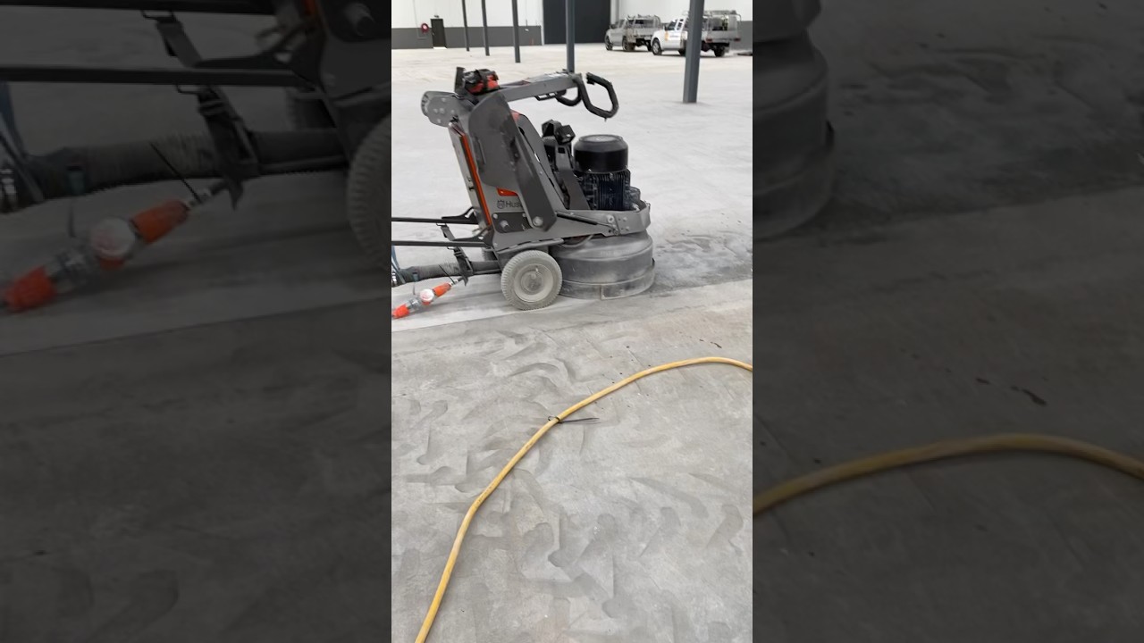 Remote Controlled Concrete Grinders! 