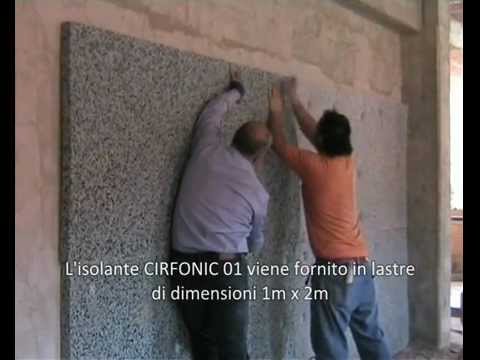 Posa in opera isolante acustico per pareti cirfonic 01 youtube Miglior materiale per isolamento acustico
