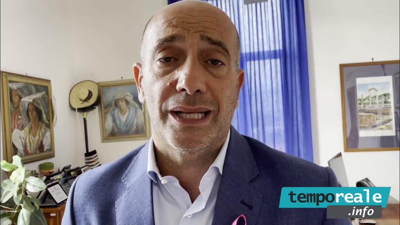 Minturno, si insedia il sindaco Gerardo Stefanelli: intervista - YouTube