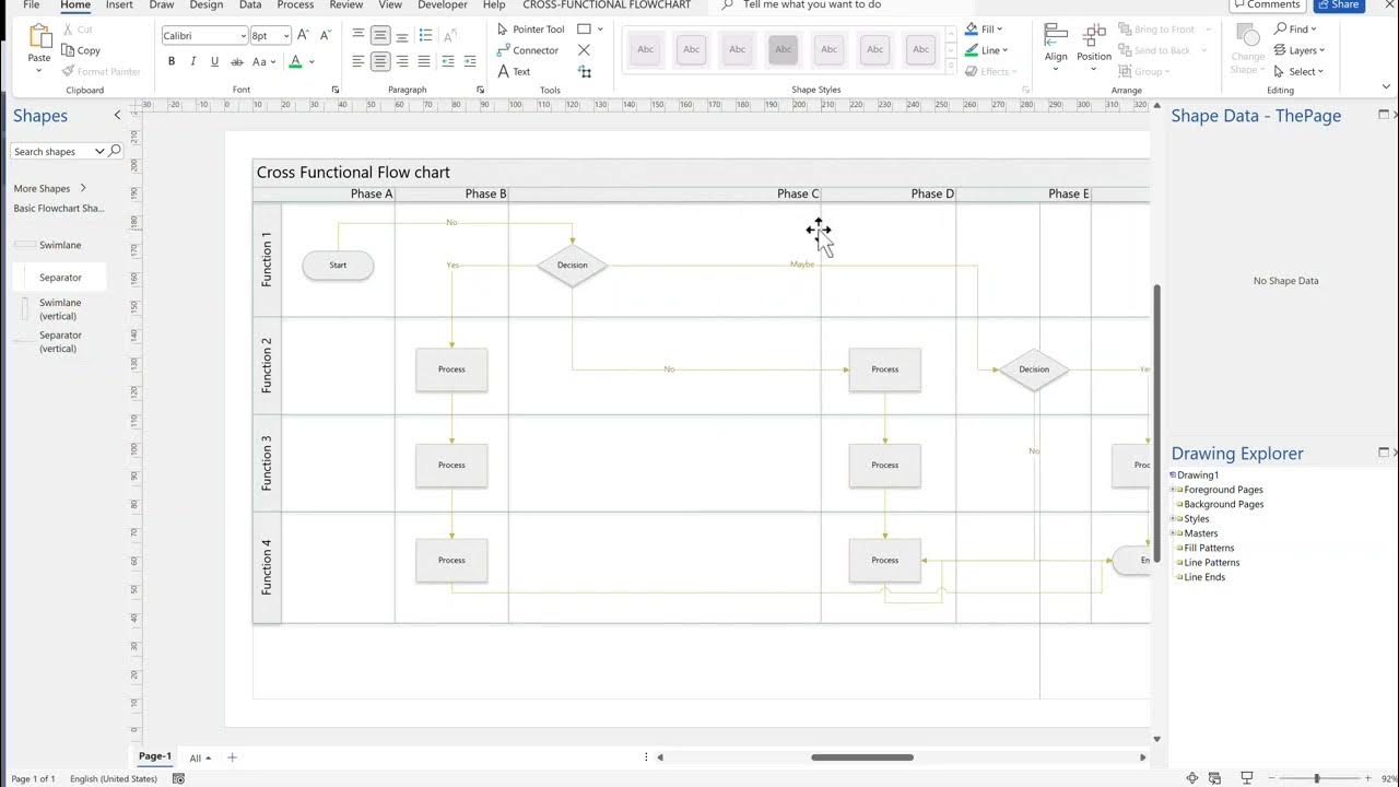 resizing-and-moving-swimlanes-and-phases-in-visio-youtube