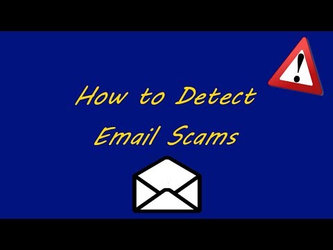 How to Detect an Email Scam
