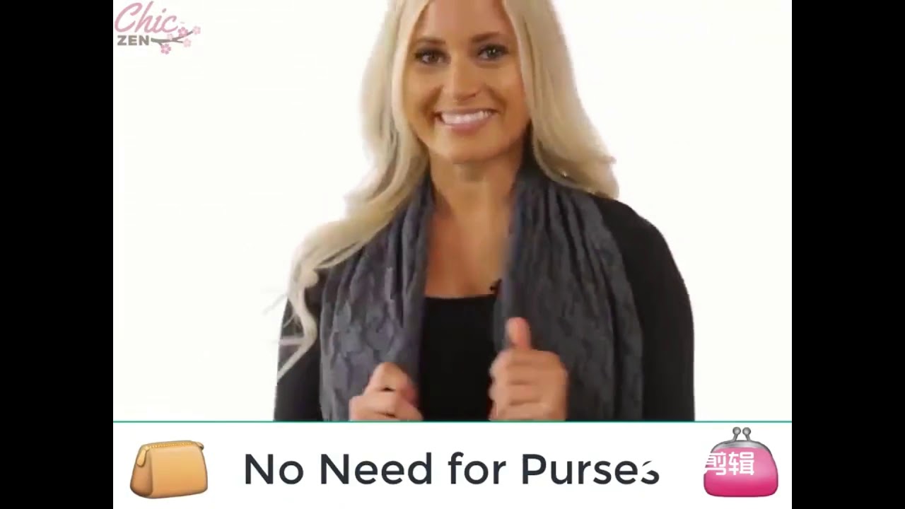 Convertible Pocket Scarf