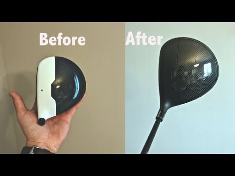 How To Paint A Golf Driver Head 