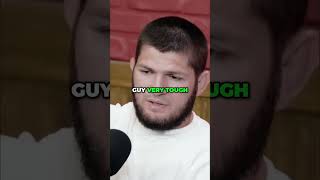 Khabib Explains Why He Chose a Triangle Over an Armbar vs Gaethje 🤯 #ufc #shorts