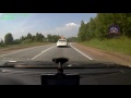 Bronceo extremo: Conductores se distraen con una provocativa rusa en carretera
