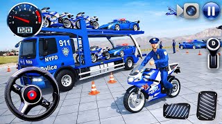 لعبة محاكاة مطاردة سيارات الشرطة ثلاثية الأبعاد - محاكاة قيادة سيارات الشرطة الحقيقية 2025 - طريق... screenshot 4