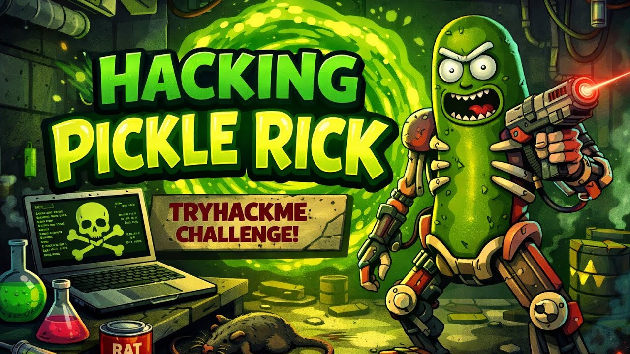 Платформа: Tryhackme.com , Pickle Rick өту жолы. - YouTube