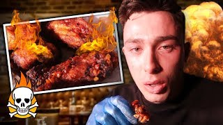 Eating the Hottest Wings In the UK *5m Scoville Units*