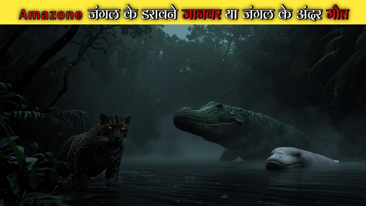 अमेज़न जंगल के डरावने जानवर | Amazon Jungle Dangerous Animals | History Ka Safar | 