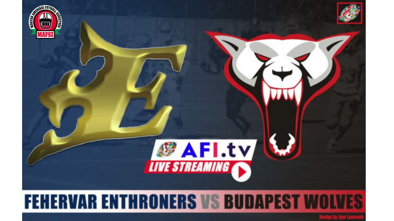 Budapest Wolves @ Fehervar Enthroners HFL 05/06/21