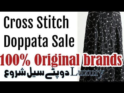 Cross Stitch luxury Dupatty 