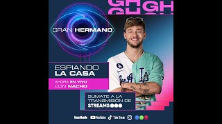 GRAN HERMANO EN VIVO  ESPIAMOS LA CASA CON NACHO CASTAÑARES