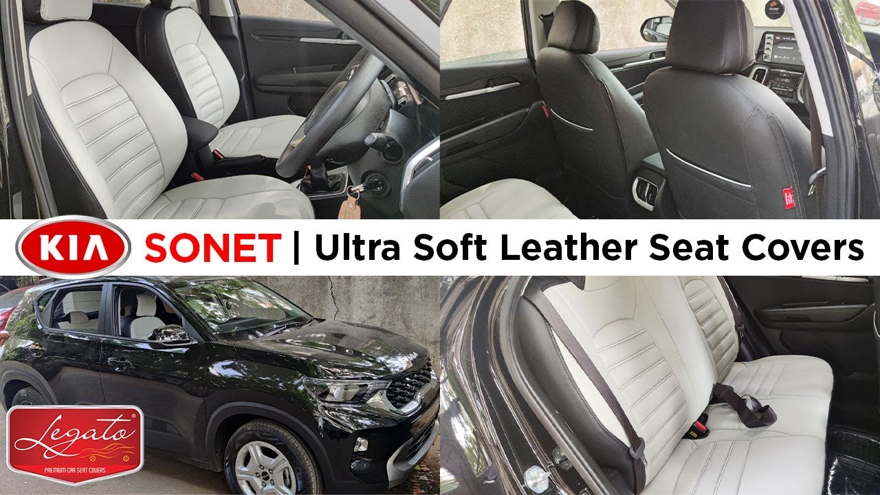 Kia Premium Leather Seat Covers 2 YEAR WARRANTY 📞98250