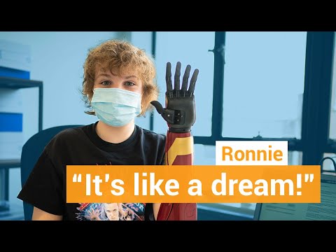 Iron Man Fan Ronnie Gets a New Bionic Arm