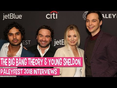 The Big Bang Theory and Young Sheldon Cast at Paleyfest 2018 | FanlalaTV