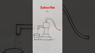 How To Draw Hand Pump Pump