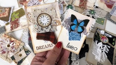 Use Up Your Paper and Fabric Scraps