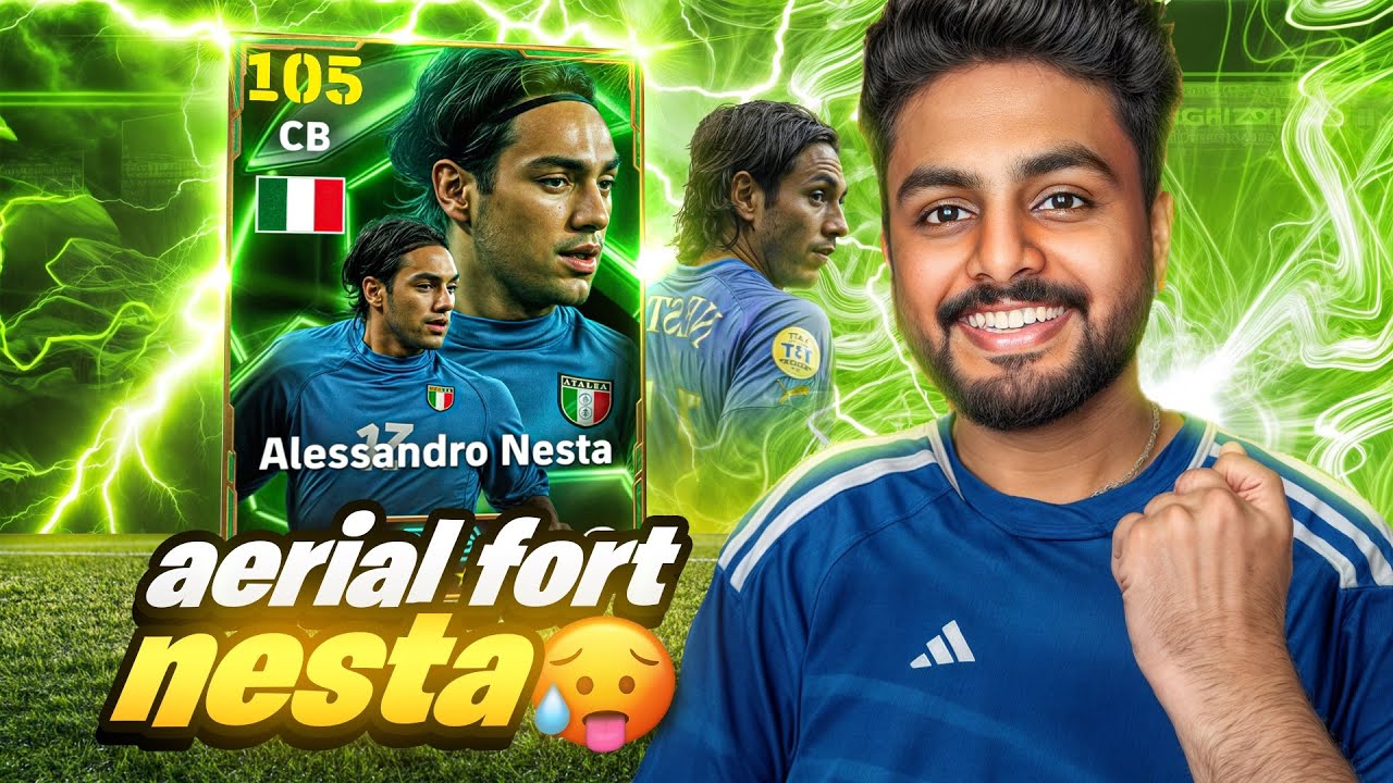 105 AERIAL FORT NESTA GAMEPLAY REVIEW🔥 | NEW DEFENDING SKILL IS A NIGHTMARE FOR CROSSING PLAYERS🤯