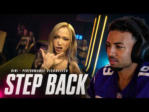 Ezekyal reacts to BINI | 'Step Back' Performance Visualizer