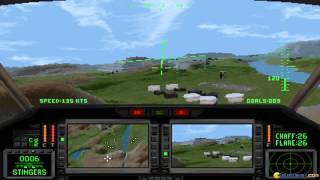 Comanche 2 gameplay (PC Game, 1995)