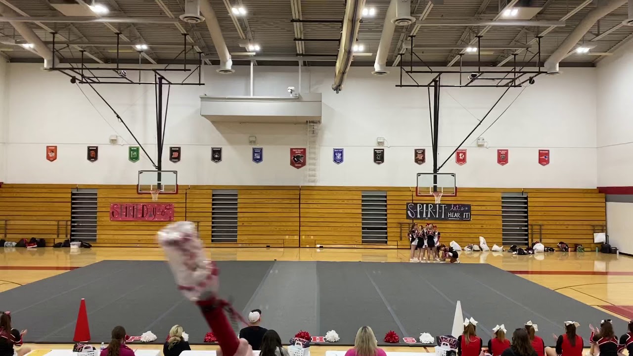 Preble Shawnee Varsity Cheer Spirit Day 2021