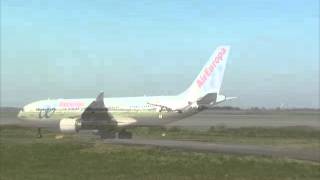 Despegue IMPERDIBLE de un Airbus 330 200 de AirEuropa