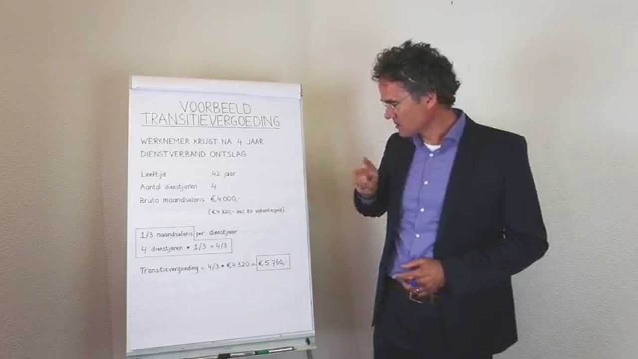 Transitievergoeding berekenen