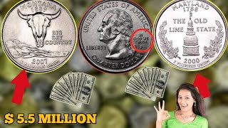 TOP 2ultra rare valueable state quarter dollar big worth, today to look for this your pocket change,
