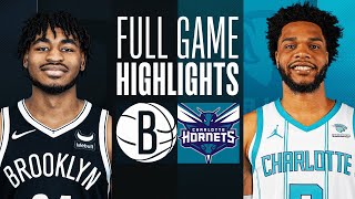 Game Recap: Hornets 110, Nets 99