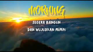 STORY W.A KEREN PAGI HARI || PUNCAK GUNUNG SLAMET || TIMELAPSE
