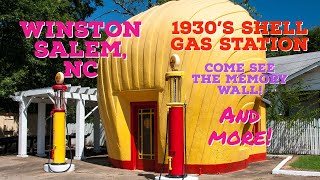 This Shell Shaped Gas Station is the Last of it s Kind