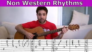 6 Latin, Caribbean, Russian & Arabic Guitar Rhythms - Fingerstyle Lesson Tutorial w/ TAB 6 Latin, Caribbean, Russian & Arabic Guitar Rhythms - Fingerstyle Lesson Tutorial w/ TAB