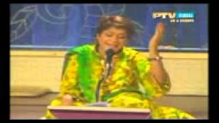 Rafia Bano Sings Ghazal Of Farida Khanum Ptv Live Main Ne Peron Main Payal
