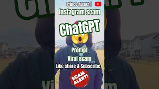 instagram Viral scam ChatGPT Prompt #chatgpt #chatgptvideo #viral #scam #alert #instagram #ytshorts